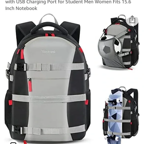 Skateboard/sports Backpack NWOT - Picture 2 of 2